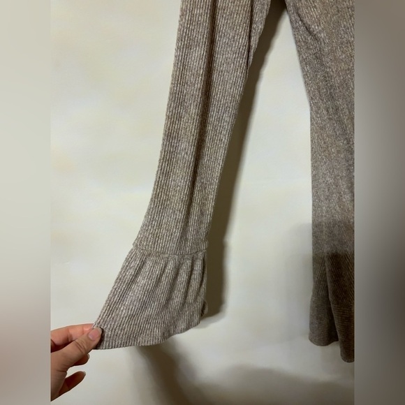 Auction listing-Express-Oatmeal Dress - Picture 3 of 5